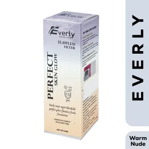 Everly Beauties Perfect Skin Glow Foundation SPF 15 Warm Nude 30ml